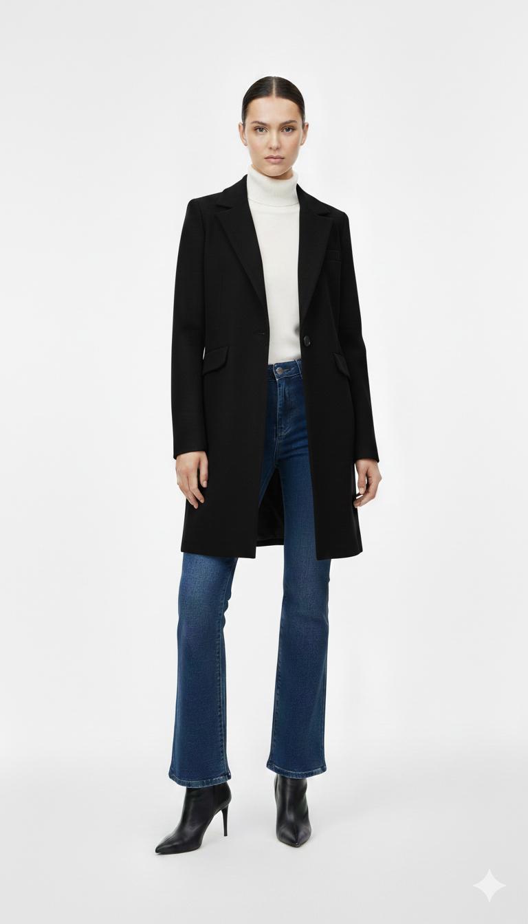 COAT CREPE